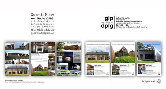 Communication graphique architecte Pays de la Loire