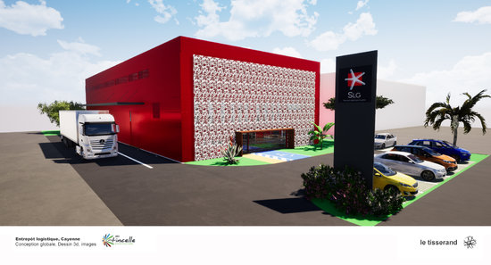 Design Entrepot Guyane