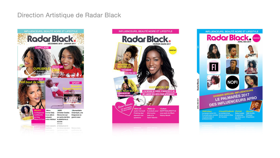 Directrice Artistique du magazine Black beauty Radar