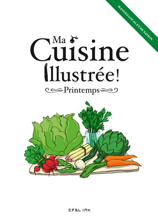 "Ma Cuisine illustrée-Printemps"