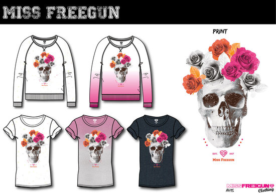 Création de collection Femme Miss Freegun