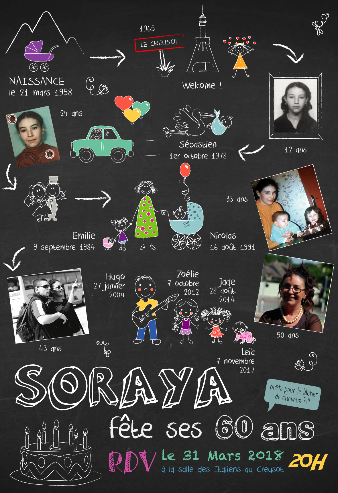 60 ans Soraya