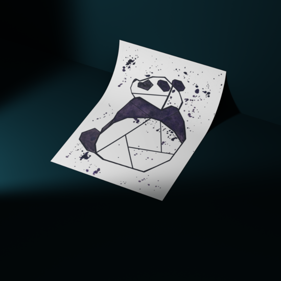 Flyer origami
