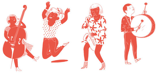 Danseuses & musiciennes