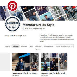 Manufacture du Style - Pinterest