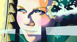 Marie-Antoinette - Manon Sauzara-illustrateur