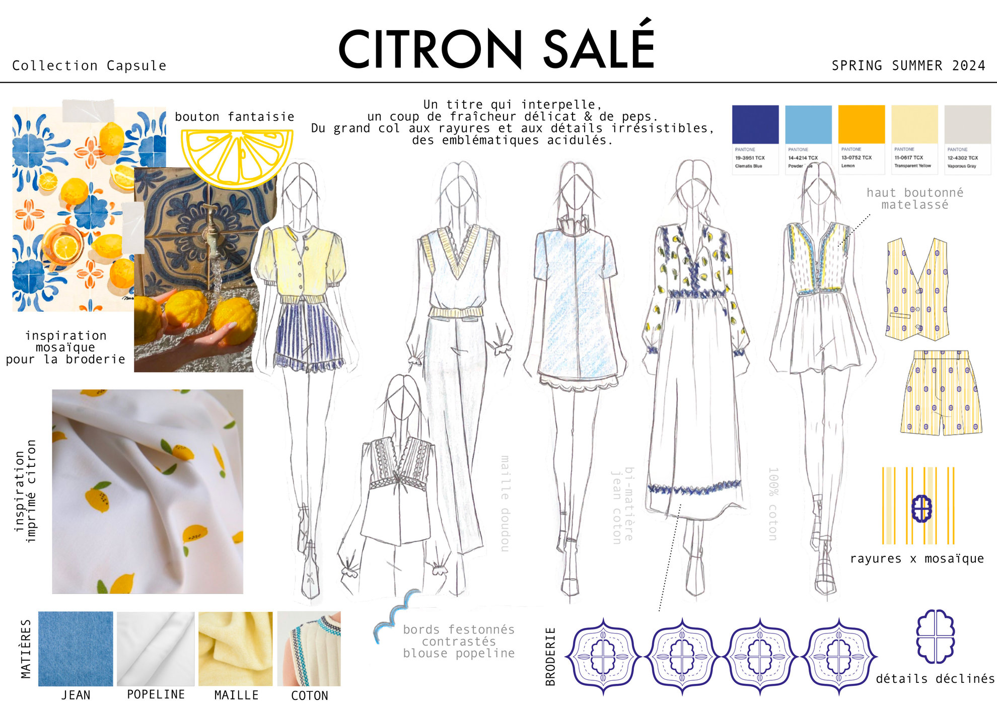 Citron Salé . Collection Capsule