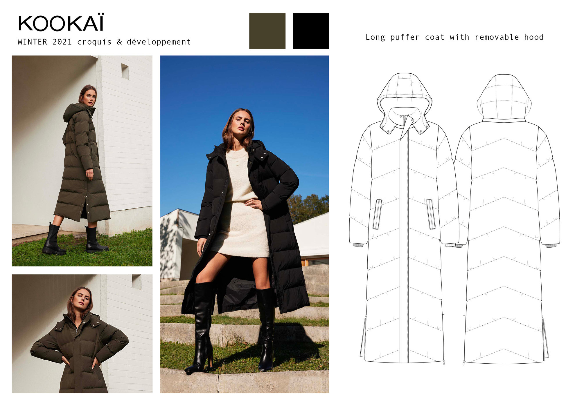 Oria Long Puffer Coat . KOOKAÏ FW21