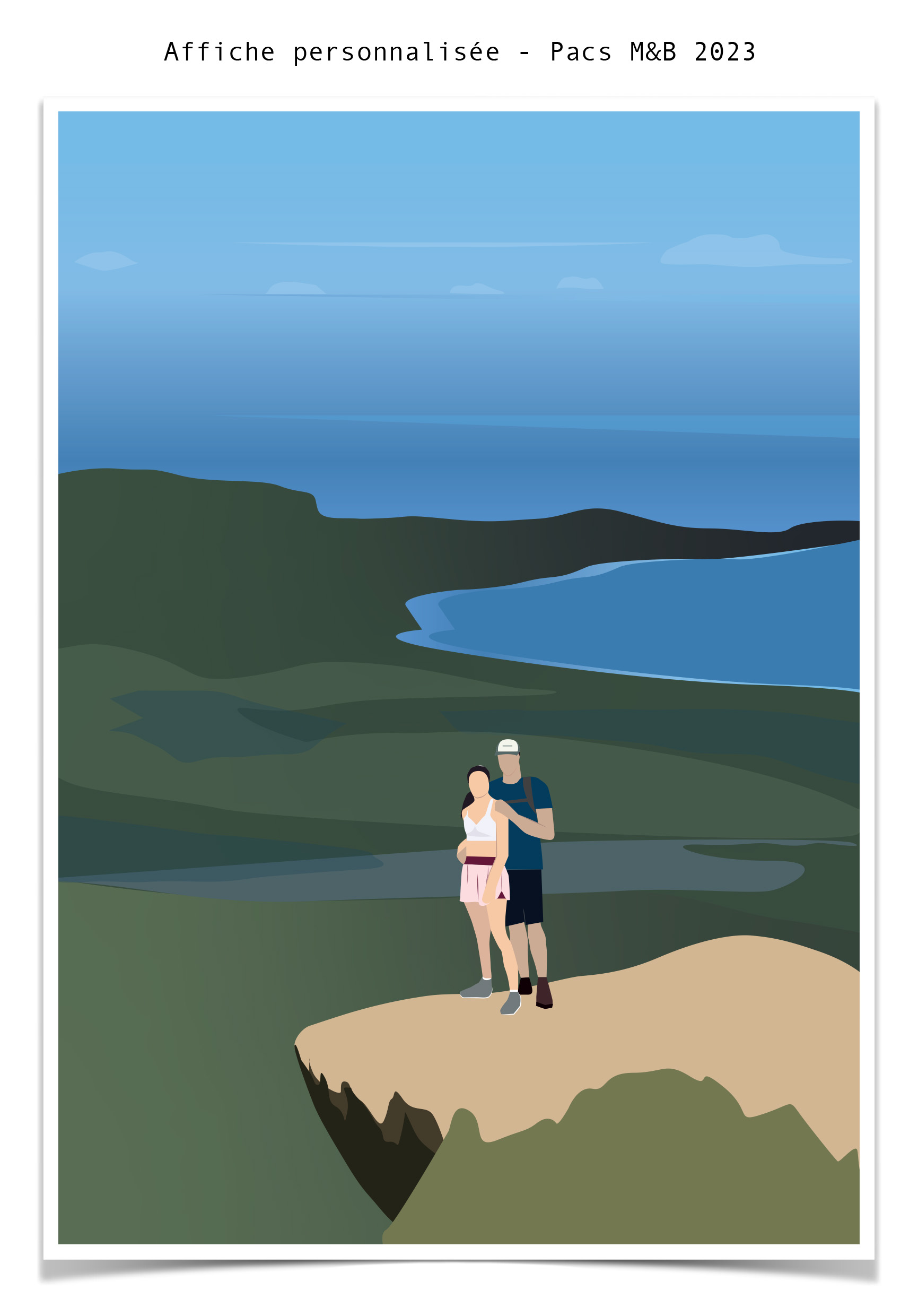 Mayotte . Affiche Personnalisée