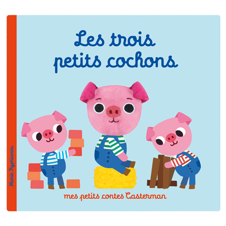 Casterman / puppet book / Les trois petits cochons / The three pigs