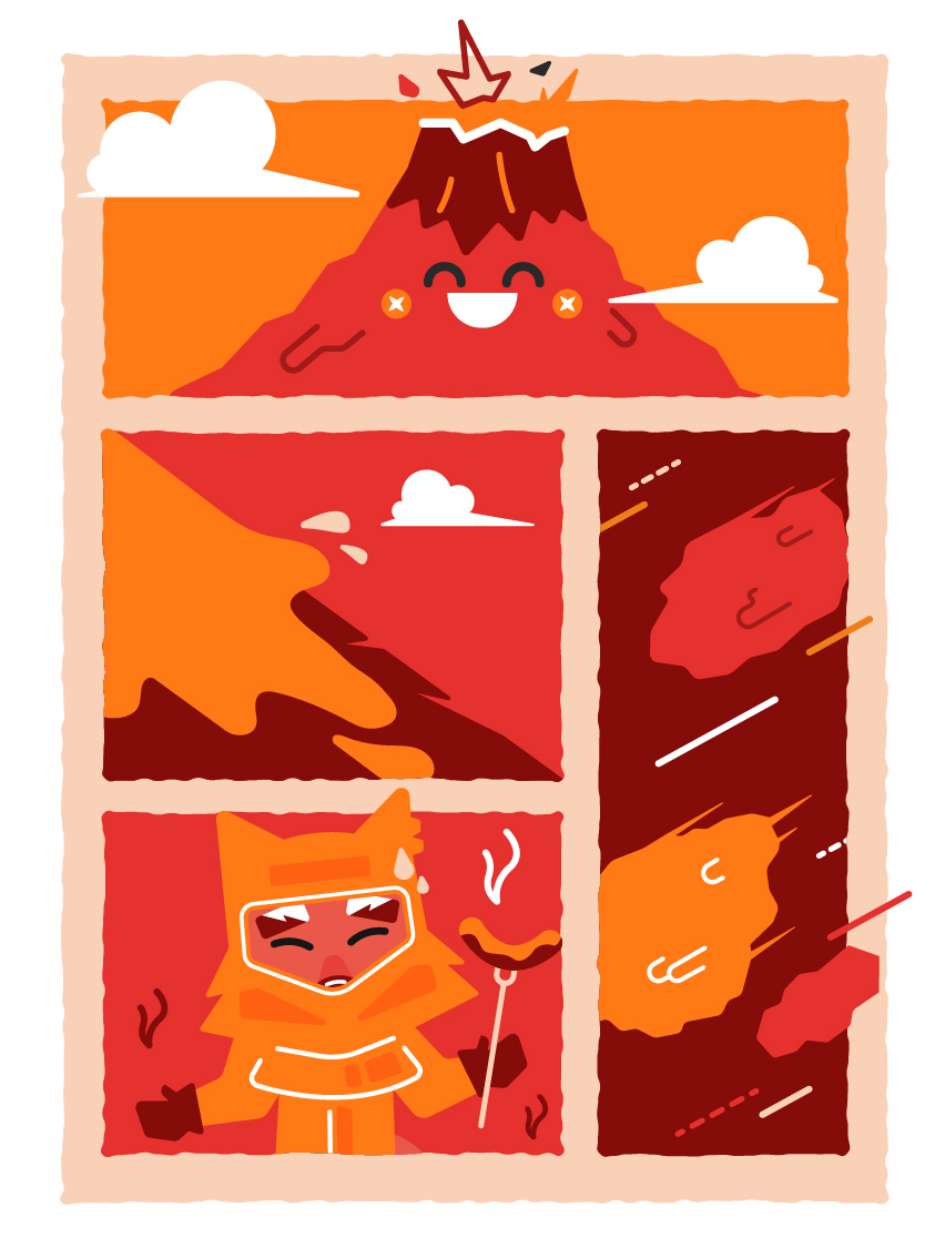 Volcano, Lave et Chipo