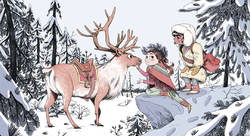 La reine des Neiges - Mathilde George-illustrateur-jeunesse