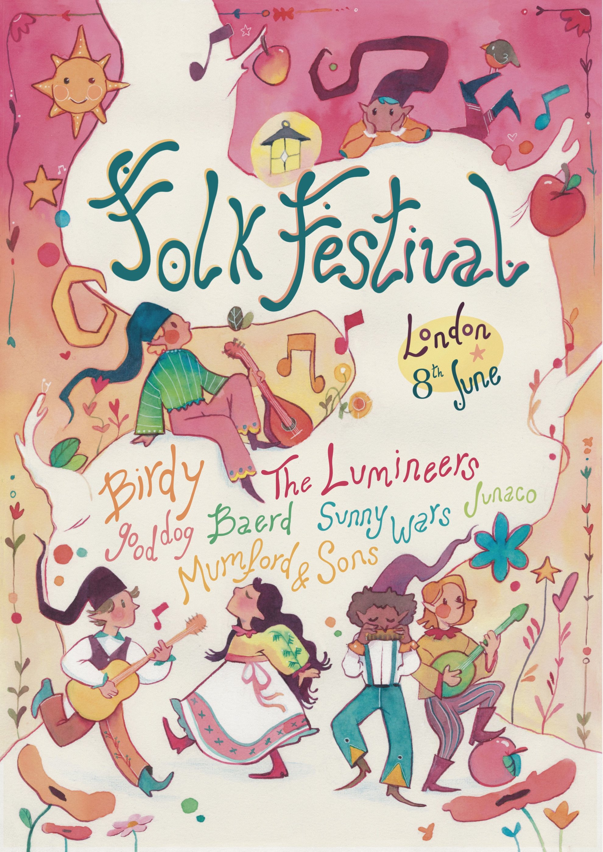 Affiche d'un festival fictif