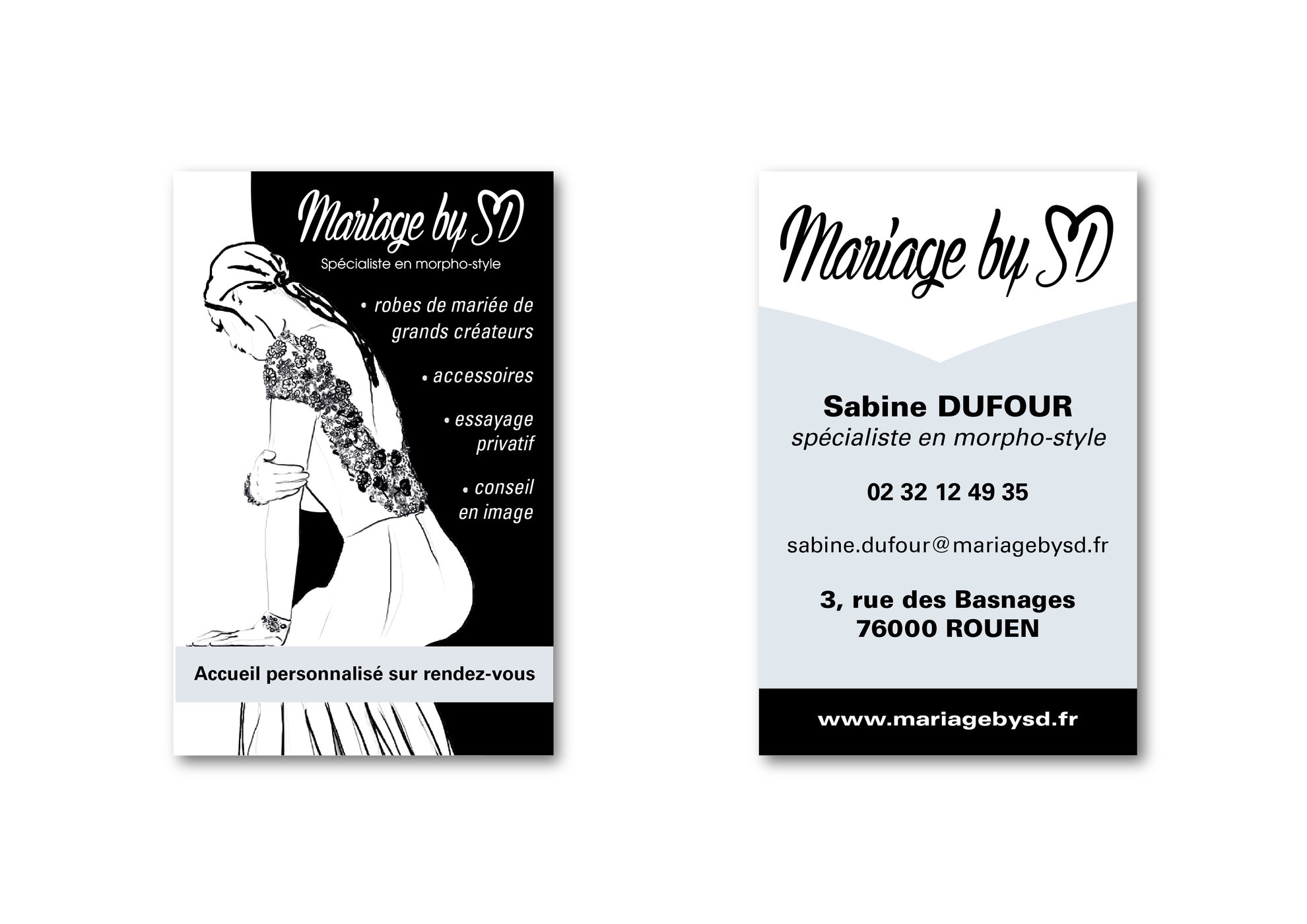 Carte de visites - Mariage by SD