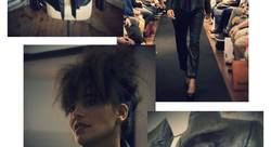 tailleur suédine - Morgane loo-styliste