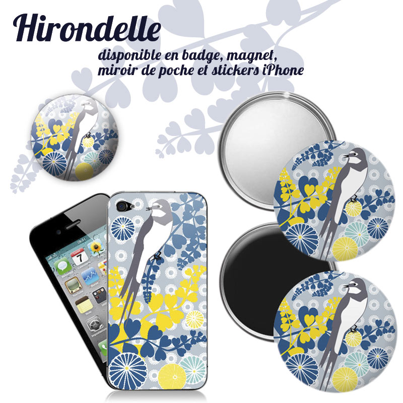 Design surface collection hirondelle