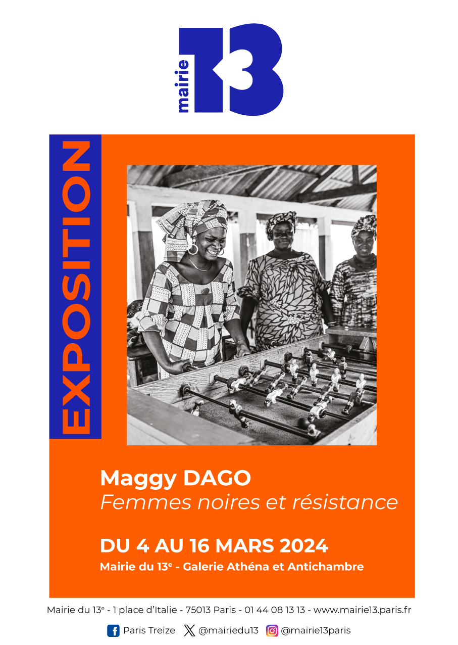 Affiche Expo Maggy DAGO 2024