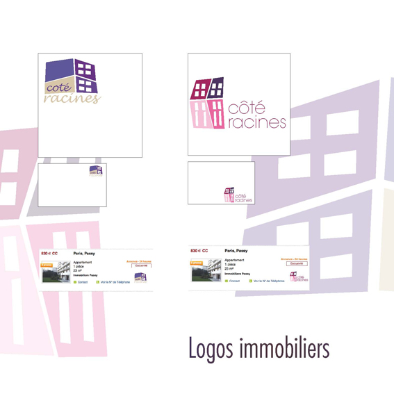 Logos immobiliers