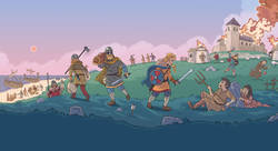 Les Vikings - Raid - Paul Cotoni-illustrateur jeunesse