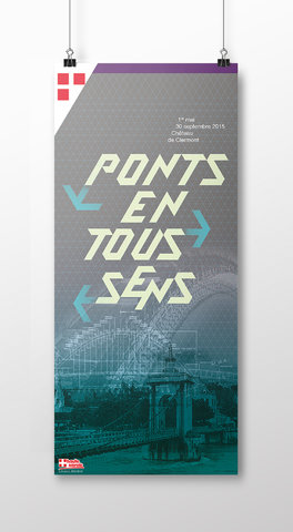 Les Ponts en Haute-Savoie - Poster exposition
