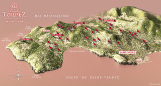3D du vignoble de Saint-Tropez