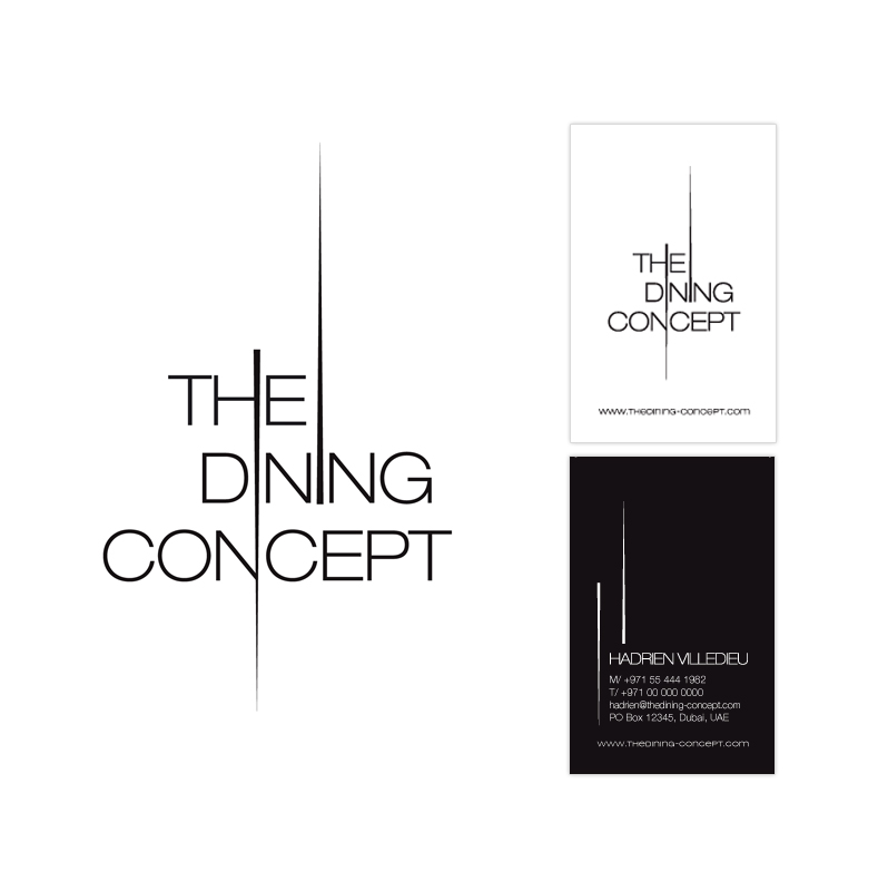 Identité graphique // The Dining Concept