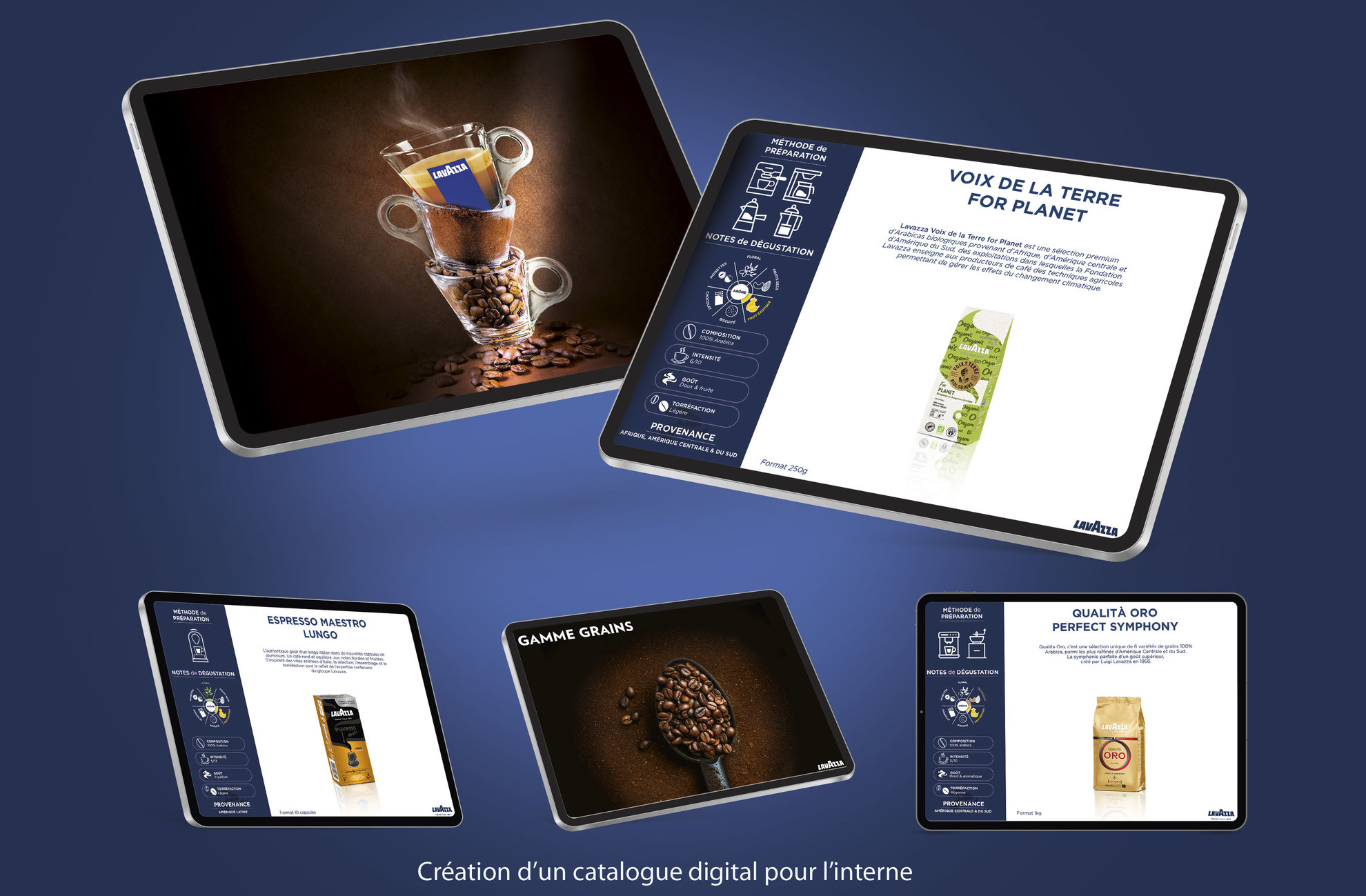 Création d'un book digital pour la marque, recherche iconographique et réalisation d'une roue aromatique comme pour l'œnologie