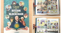 Bande dessinée - La Grande aventure du Bitcoin et de la blockchain - Collection Octopus/Editions Delcourt - Maud RIVIERE-illustrateur