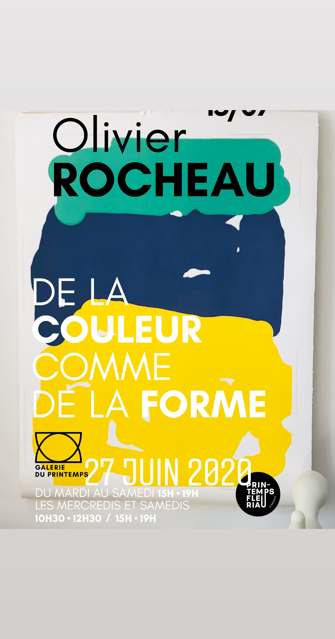Exposition  Olivier ROCHEAU à la galerie du Printemps