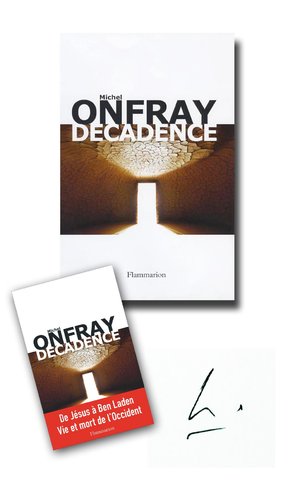 DESIGN GRAPHIQUE  / D.A. pour Michel ONFRAY : DECADENCE