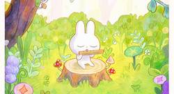 lapin jouant de la flûte - Stelloupi Illustration-illustrateur jeunesse