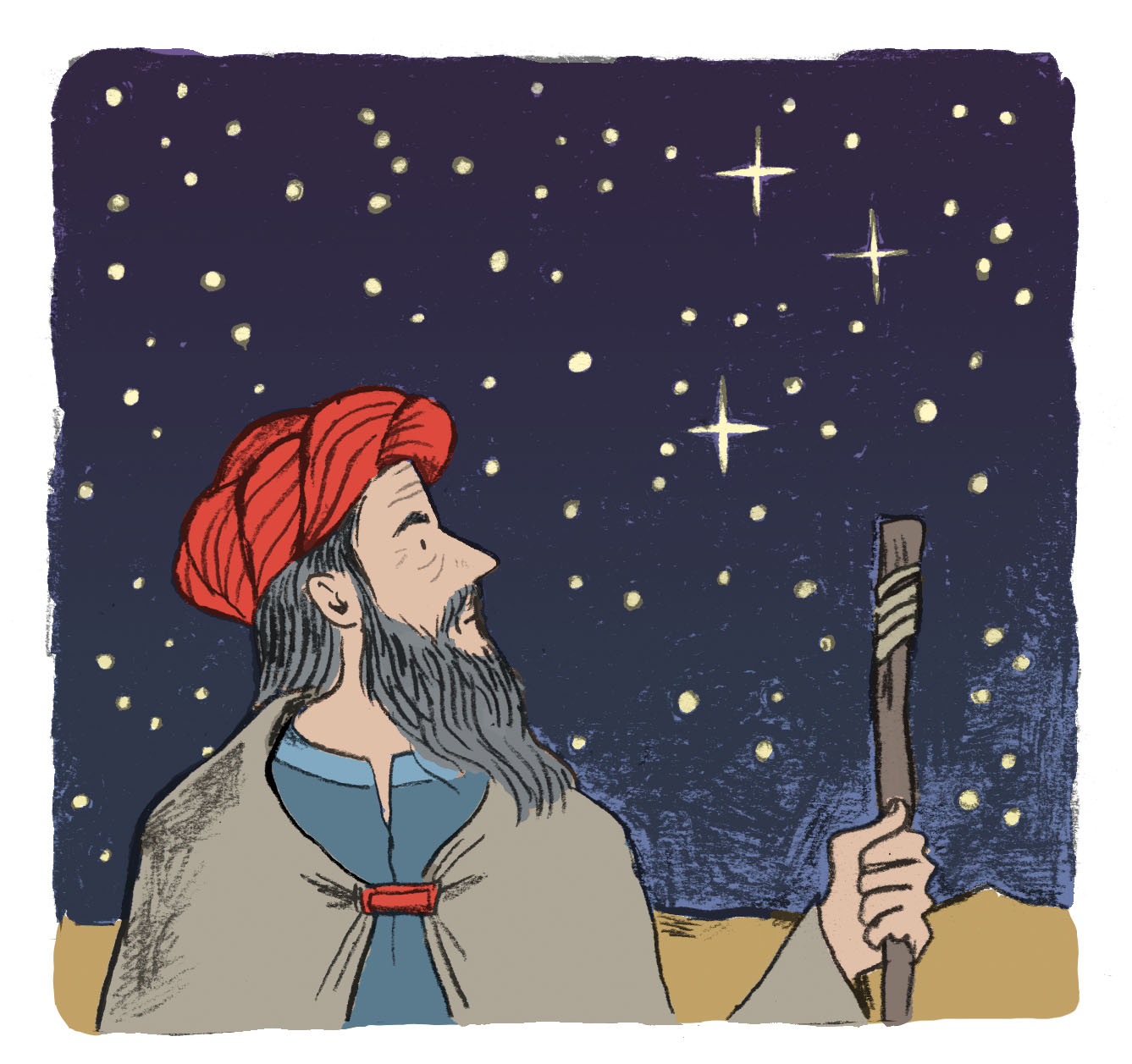 Abraham et les étoiles - Prions l'église Junior - Bayard