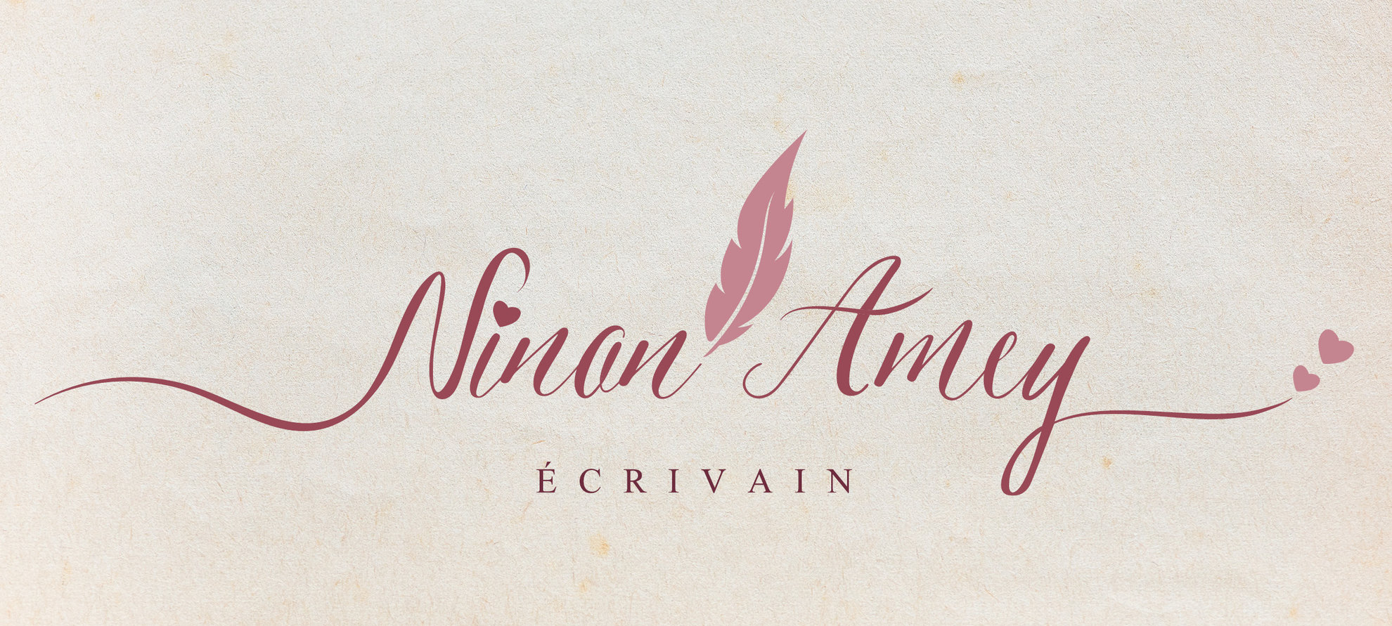 Logotype pour Ninon Amey écrivain.