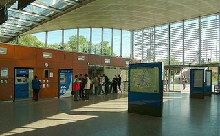 Gare de Grigny-Centre intérieur