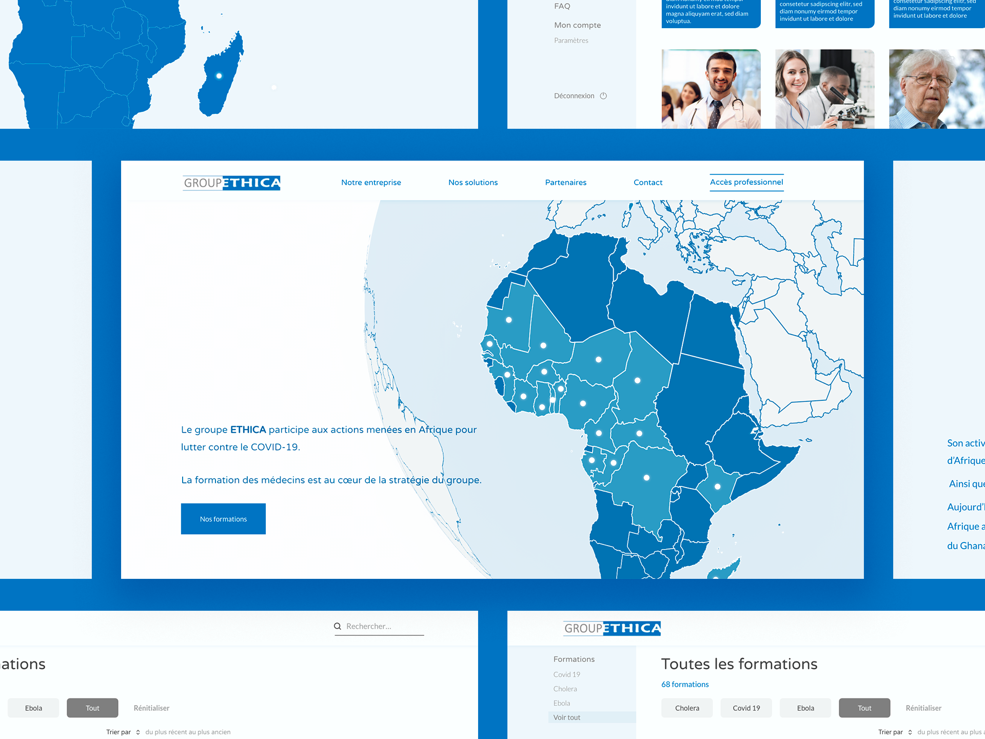 Site Groupe Ethica