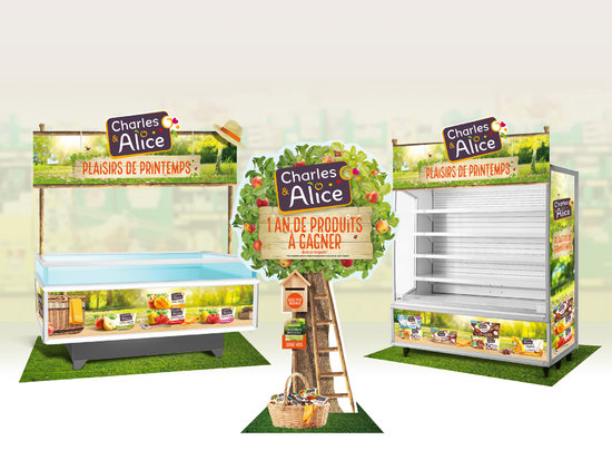 Théâtralisation magasin