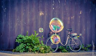 Bicyclette à bulles