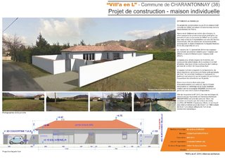 "Villa en L" - Projet de construction d'une maison individuelle