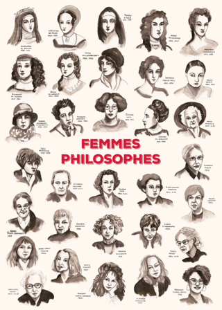 Poster Femmes Philosophes